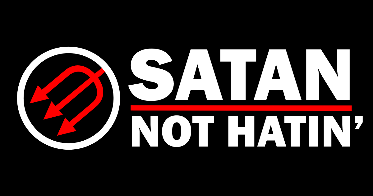 Logo de Satan Not Hatin'